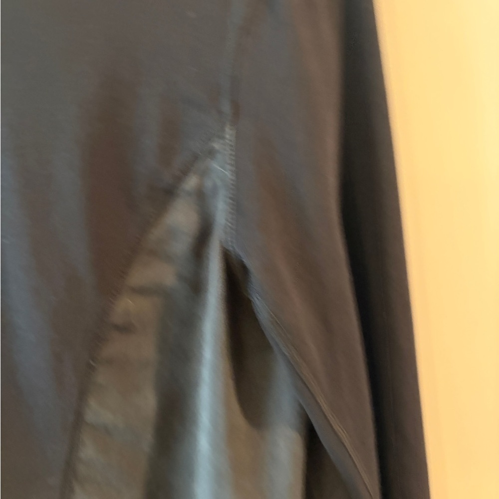 Lululemon Your Best Breath Wrap Vitasea Open Front Cardigan Gray Black - Picture 11 of 14